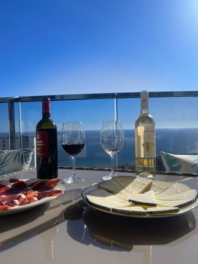 Sunset Waves Benidorm Julieta Vistas Al Mar Premium 200 Mt2 Con Jacuzzi En Terraza Daire Dış mekan fotoğraf