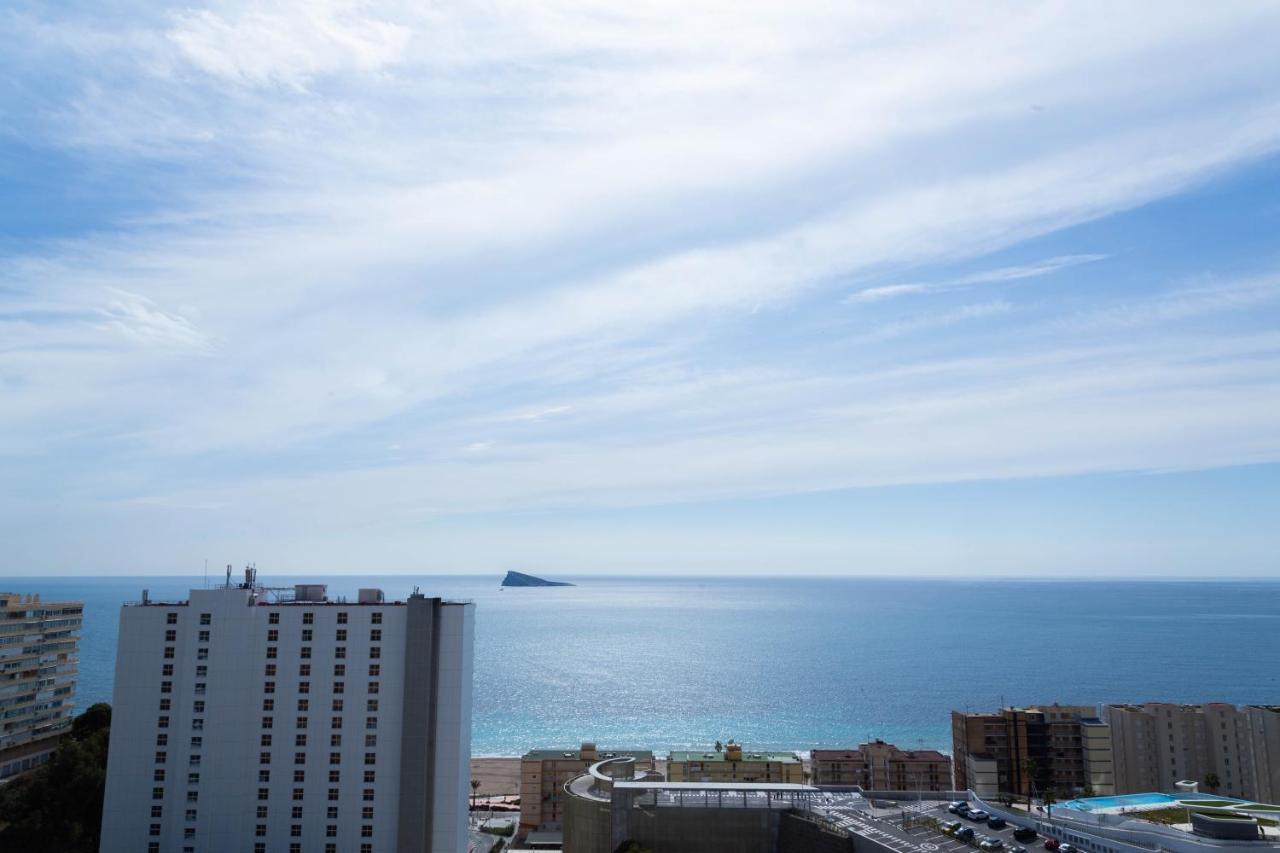 Sunset Waves Benidorm Julieta Vistas Al Mar Premium 200 Mt2 Con Jacuzzi En Terraza Daire Dış mekan fotoğraf